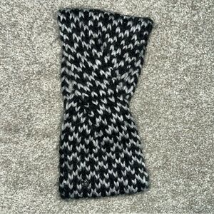 Lululemon head warmer O/S black/grey